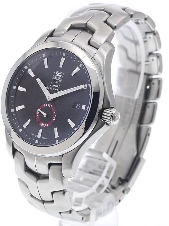 TAG HEUER Link Tiger Woods WJ2110 Small seconds Automatic Men\'s Watch_951071 main image 11